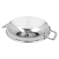 Demeyere Bratpfanne mit 2 Griffen 24 cm, 18/10 Edelstahl, Silber