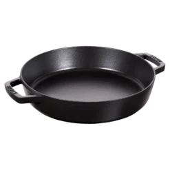 Staub Bratpfanne mit 2 Griffen 26 cm, rund, , Gusseisen