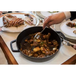Staub Bratpfanne mit 2 Griffen 26 cm, rund, , Gusseisen
