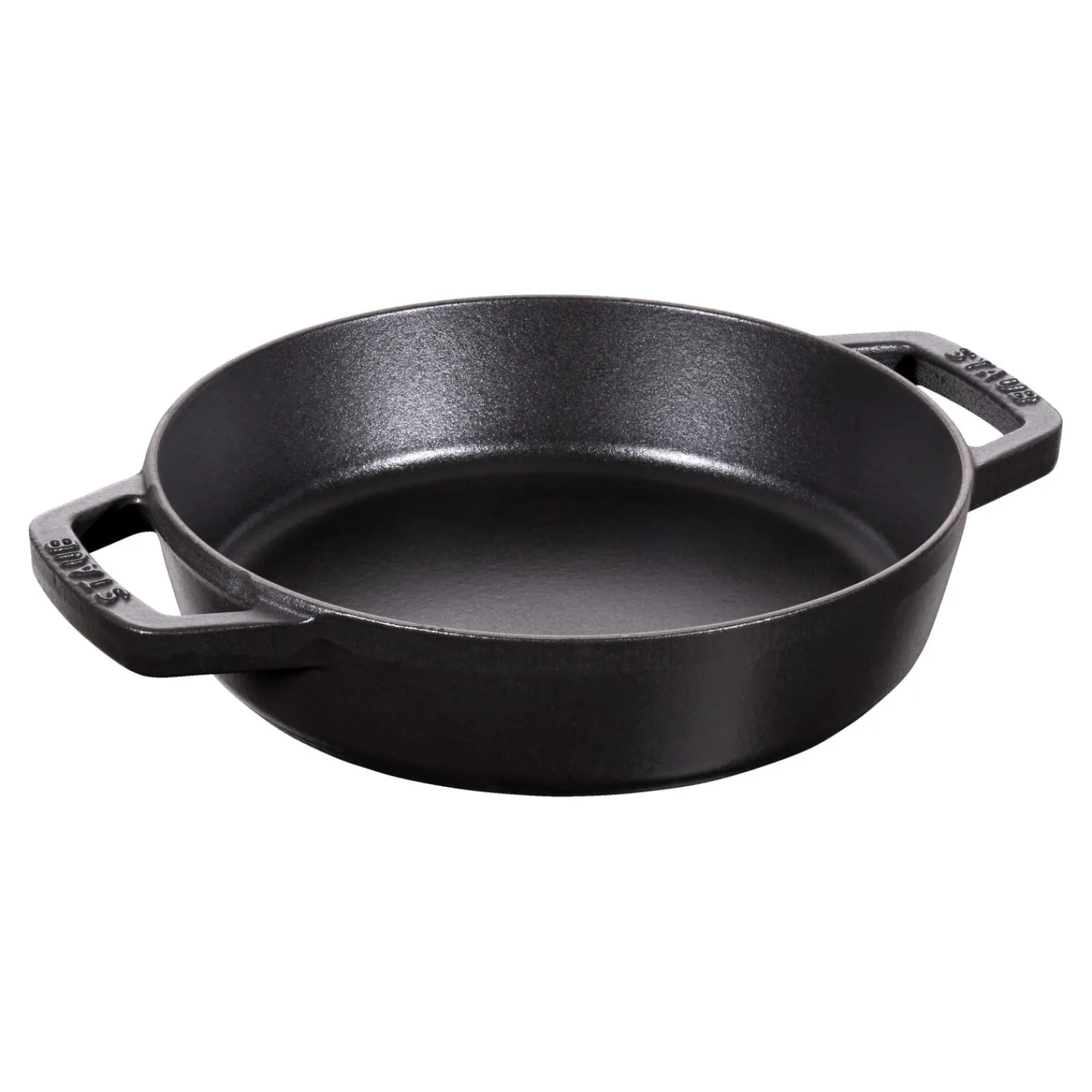 Staub Bratpfanne mit 2 Griffen 20 cm, rund, , Gusseisen