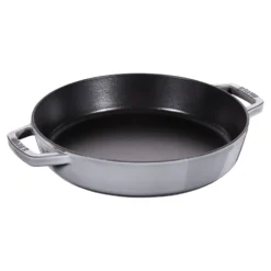Staub Bratpfanne mit 2 Griffen 26 cm, rund, , Gusseisen