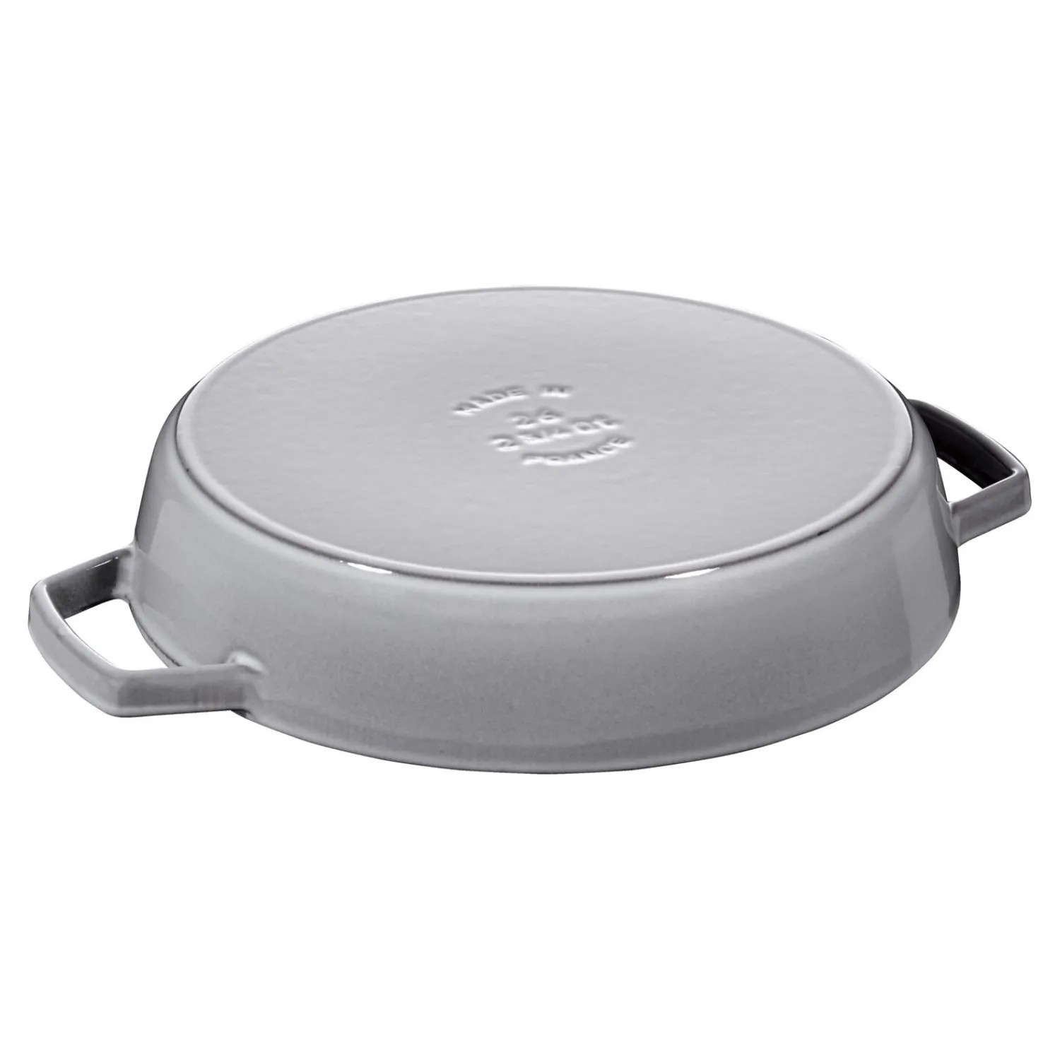 Staub Bratpfanne mit 2 Griffen 26 cm, rund, , Gusseisen