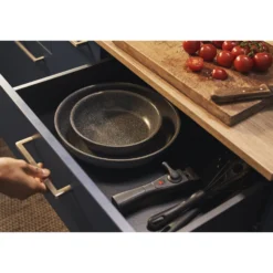 BALLARINI Bratpfannenset, 3-tlg, Aluminium, Keramische Antihaftbeschichtung