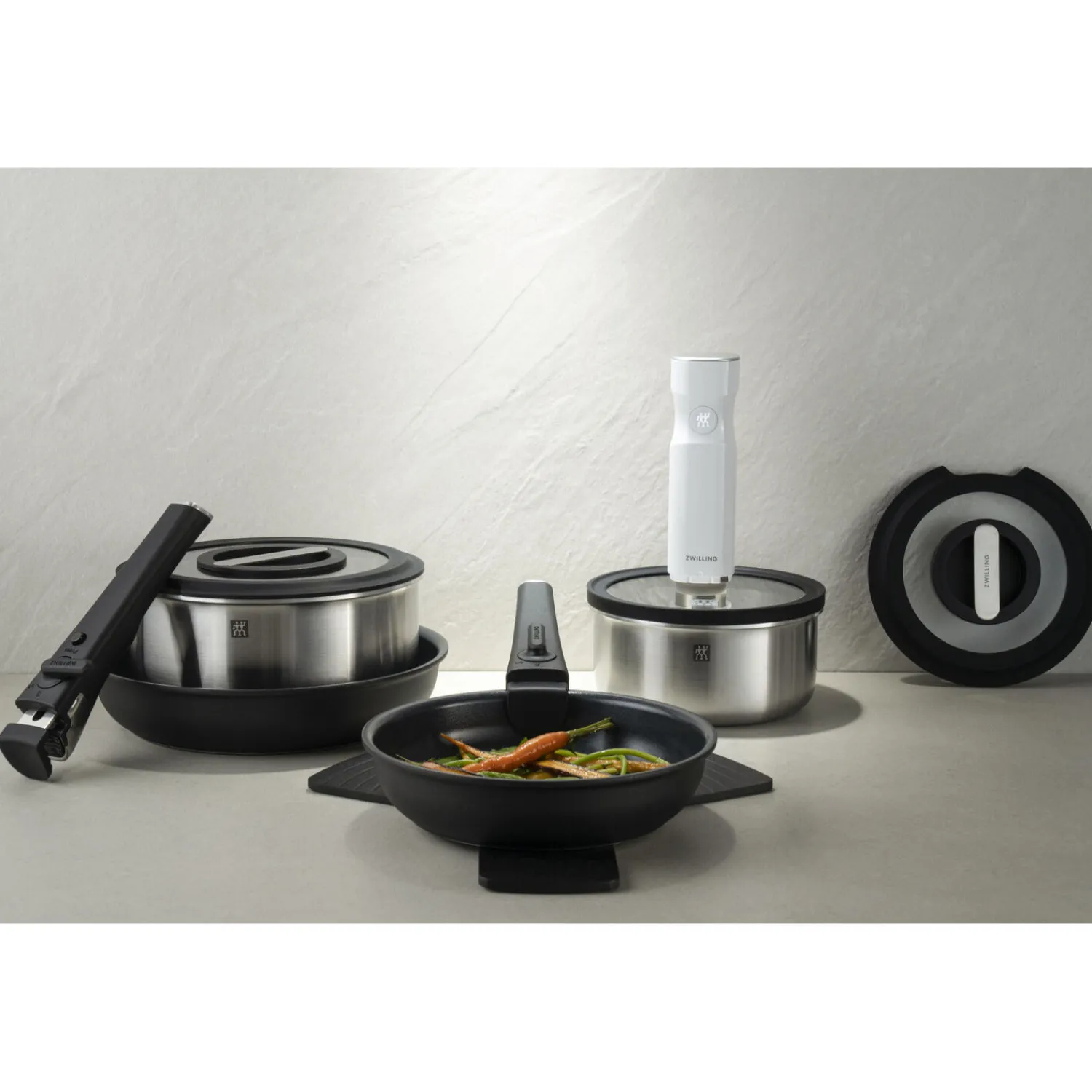 ZWILLING Bratpfannenset 3-tlg, Aluminium