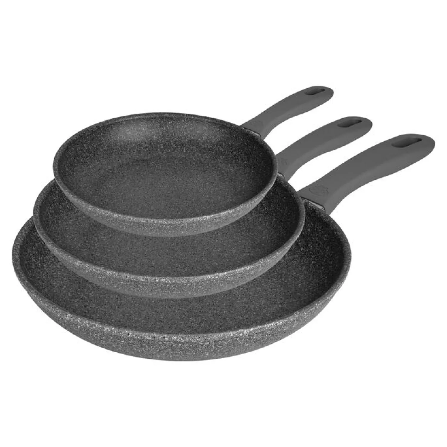 BALLARINI Bratpfannenset, 3-tlg. / 20/24/28 cm, Aluminium