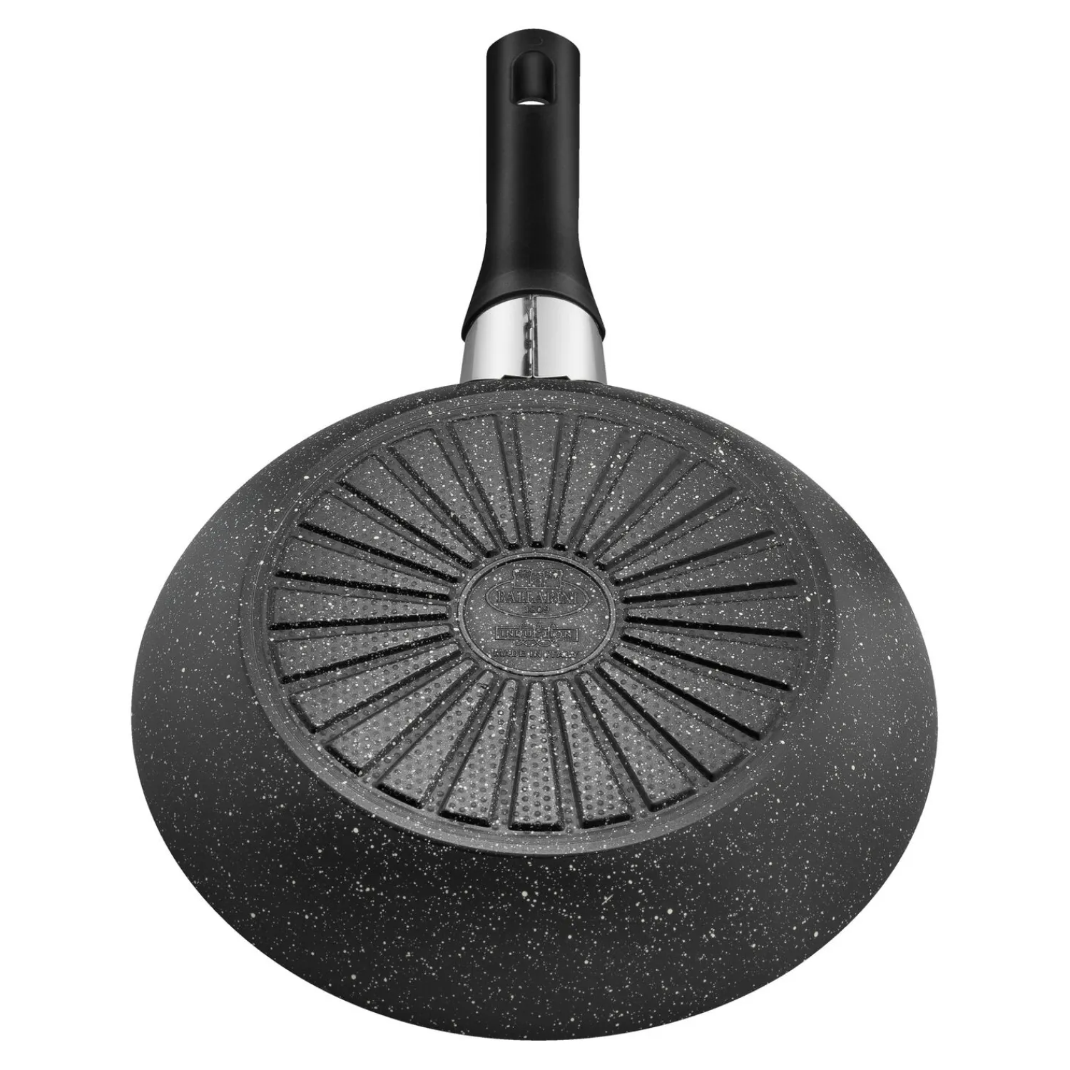 BALLARINI Bratpfannenset, 2-tlg. / 24/28 cm, Schwarz, Aluminium/ Antihaftbeschichtung
