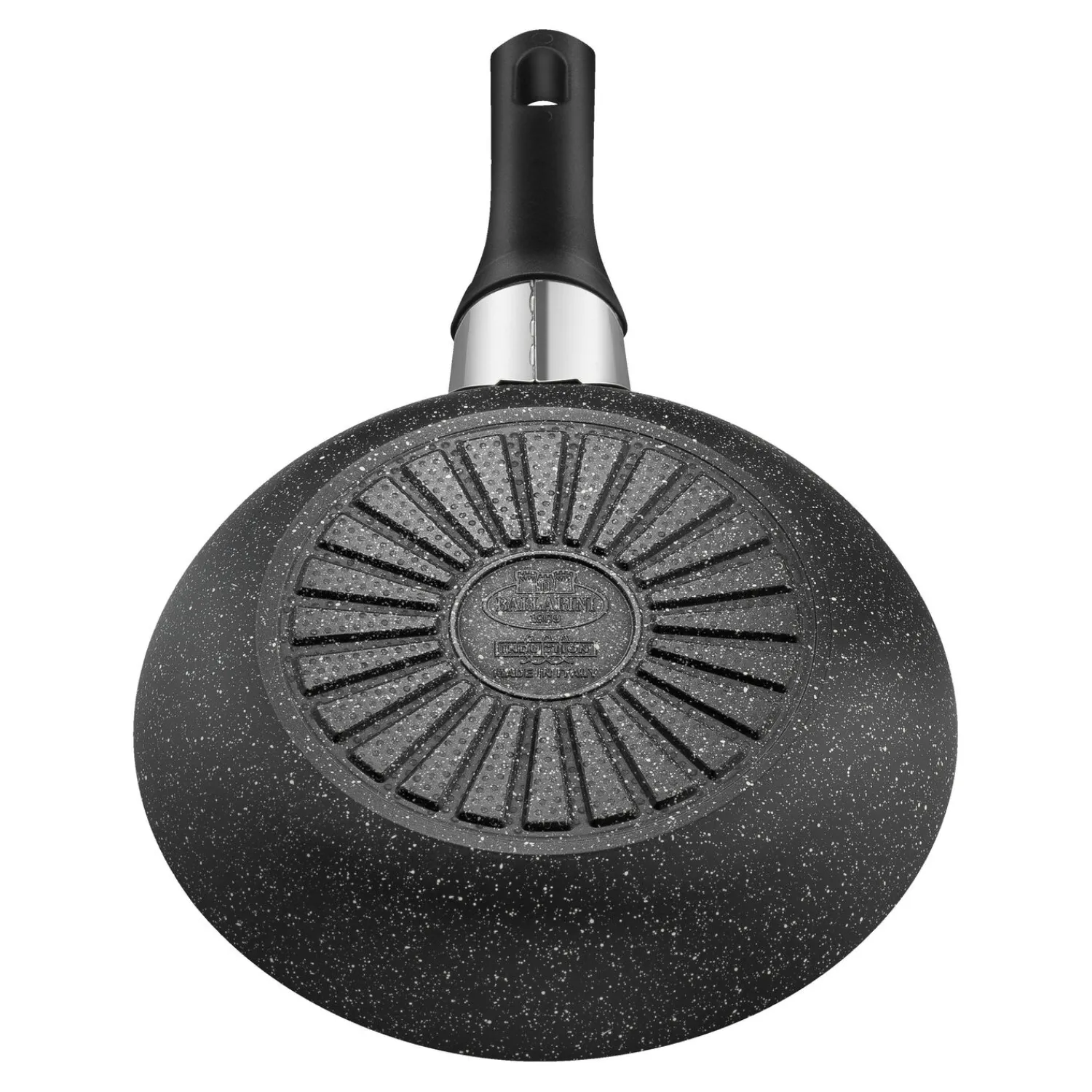 BALLARINI Bratpfannenset, 3-tlg. / 20/24/28 cm, Schwarz, Aluminium/Antihaftbeschichtung