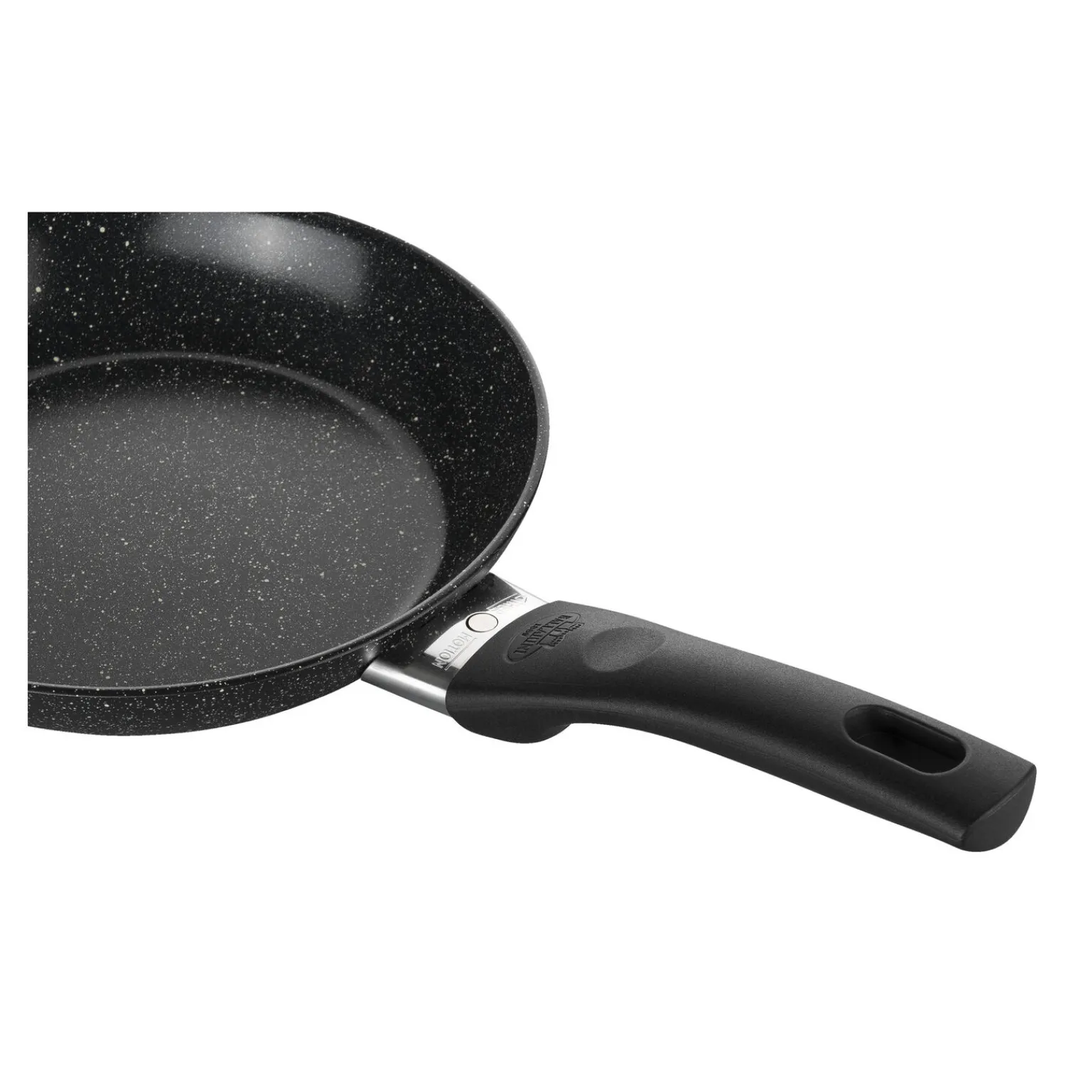 BALLARINI Bratpfannenset, 3-tlg. / 20/24/28 cm, Schwarz, Aluminium/Antihaftbeschichtung