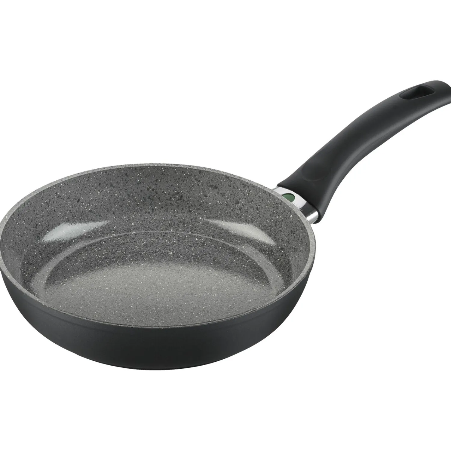 BALLARINI Bratpfannenset, 3-tlg. / 20/24/28 cm, Steinoptik Grau, Aluminium/ Antihaftbeschichtung