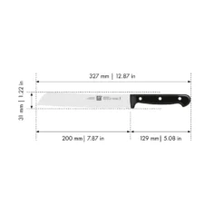 ZWILLING Brotmesser 20 cm, Wellenschliff