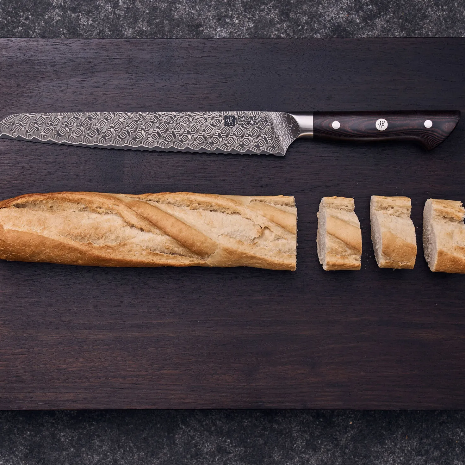 ZWILLING Brotmesser 23 cm, Wellenschliff