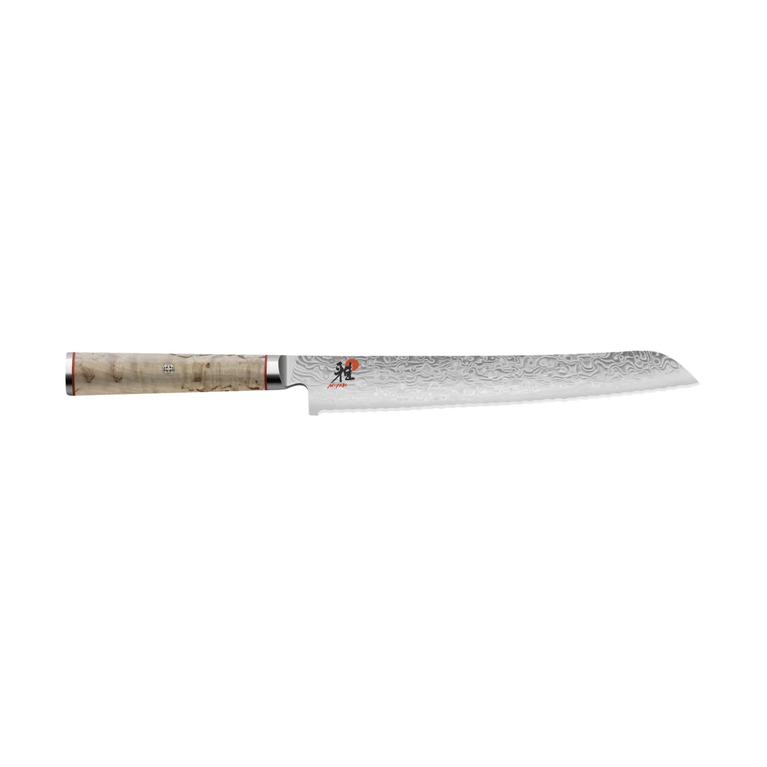 MIYABI Brotmesser 23 cm, Wellenschliff
