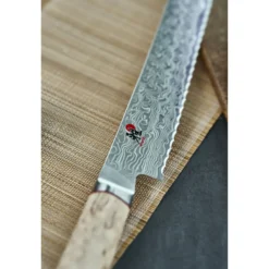 MIYABI Brotmesser 23 cm, Wellenschliff