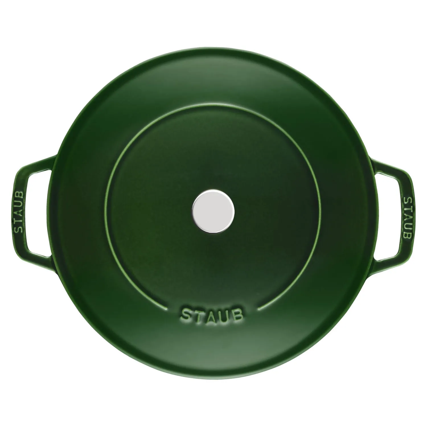 Staub Bräter mit Chistera Drop-Structure 24 cm, rund, , Gusseisen