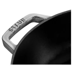 Staub Bräter mit Chistera Drop-Structure 24 cm, rund, , Gusseisen