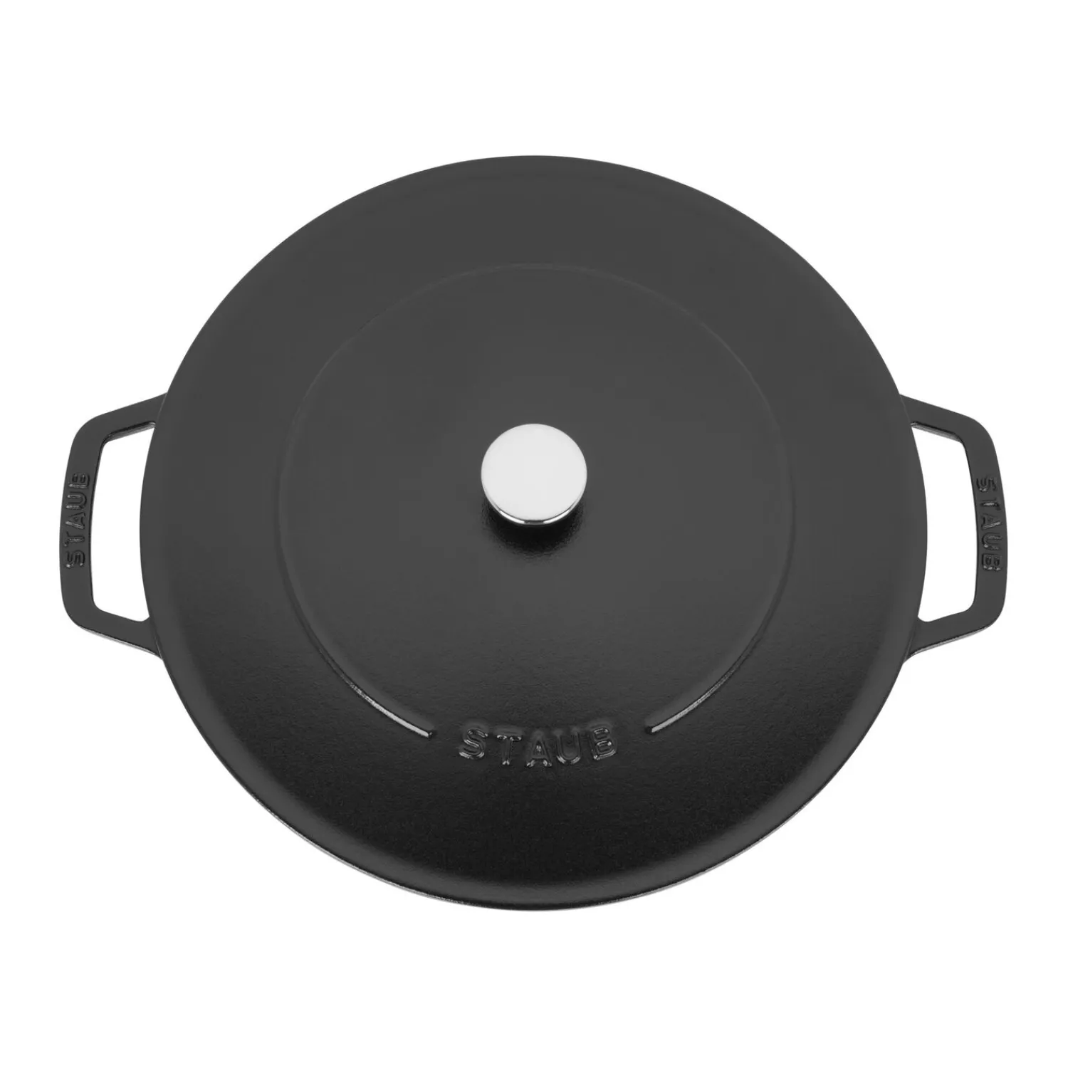 Staub Bräter mit Chistera Drop-Structure 28 cm, rund, , Gusseisen