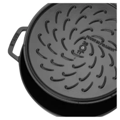 Staub Bräter mit Chistera Drop-Structure 28 cm, rund, , Gusseisen