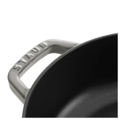 Staub Bräter mit Chistera Drop-Structure 28 cm, rund, , Gusseisen