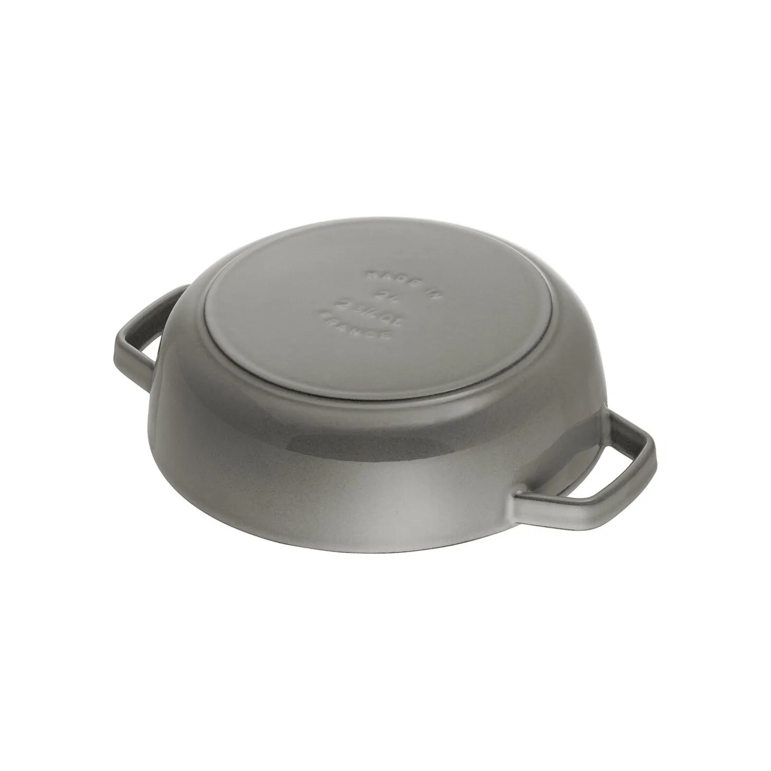 Staub Bräter mit Chistera Drop-Structure 28 cm, rund, , Gusseisen