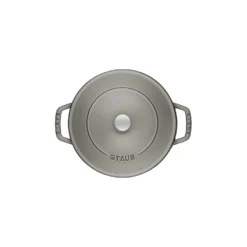 Staub Bräter mit Chistera Drop-Structure 28 cm, rund, , Gusseisen