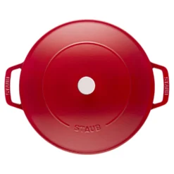 Staub Bräter mit Chistera Drop-Structure 28 cm, rund, , Gusseisen