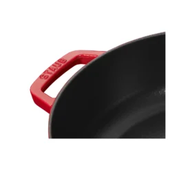 Staub Bräter mit Chistera Drop-Structure 28 cm, rund, , Gusseisen