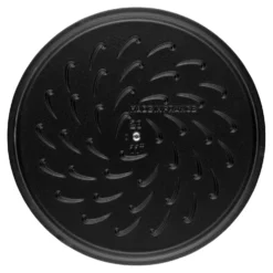 Staub Bräter mit Chistera Drop-Structure 24 cm, rund, , Gusseisen