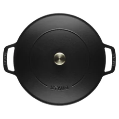 Staub Bräter mit Chistera Drop-Structure 24 cm, rund, , Gusseisen