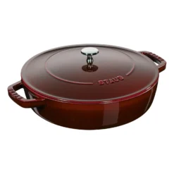 Staub Bräter mit Chistera Drop-Structure 24 cm, rund, , Gusseisen
