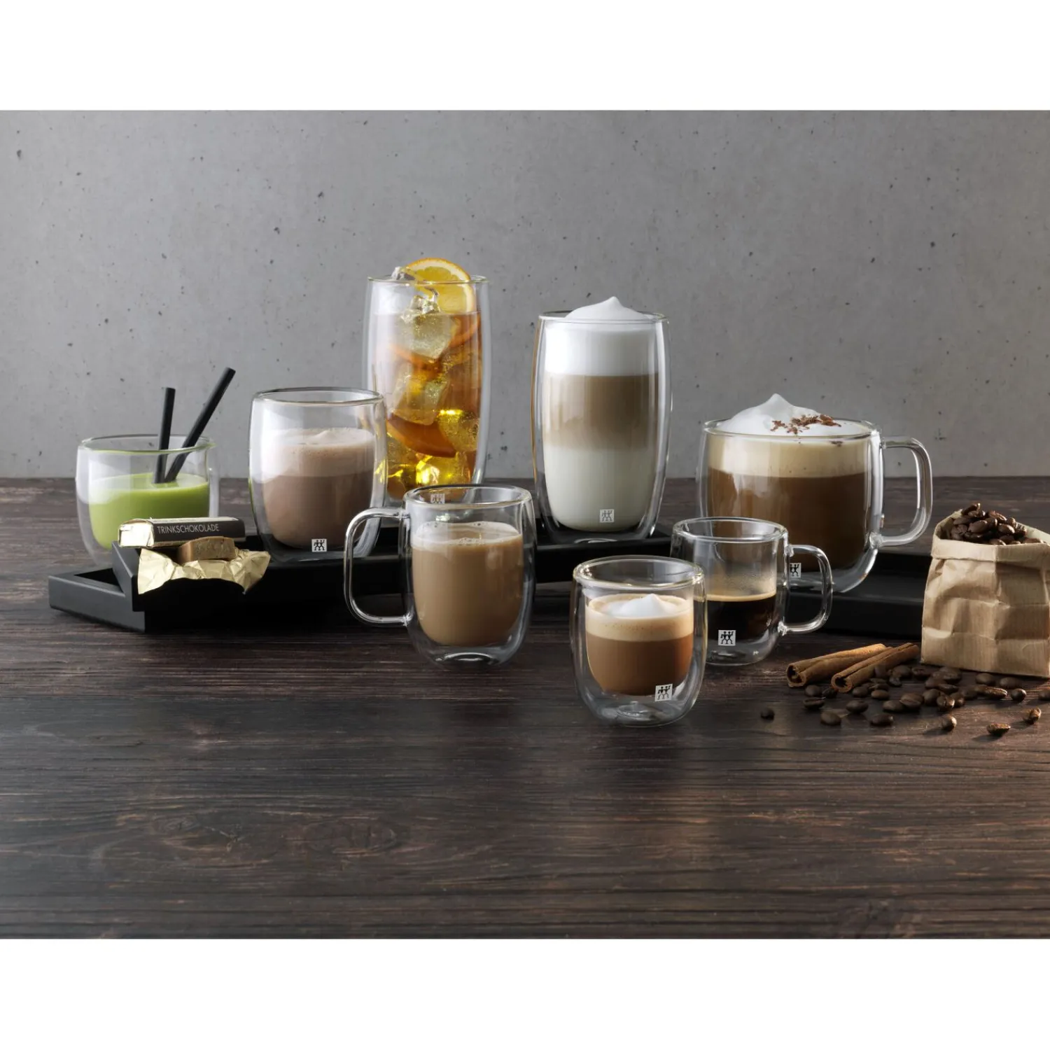 ZWILLING Cappuccino-Glas-Set, 6-tlg. / 450 ml