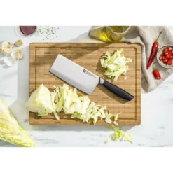 ZWILLING Chin. Kochmesser 18 cm, Silber