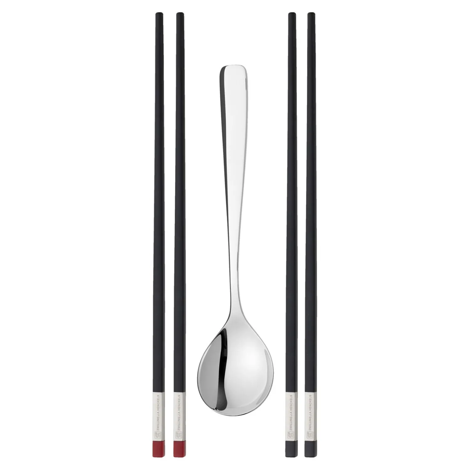 ZWILLING Chopstick-Set, klein 5-tlg, mattiert/poliert