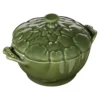 Staub Cocotte 13 cm, Artischocke, Basilikum-Grün, Keramik
