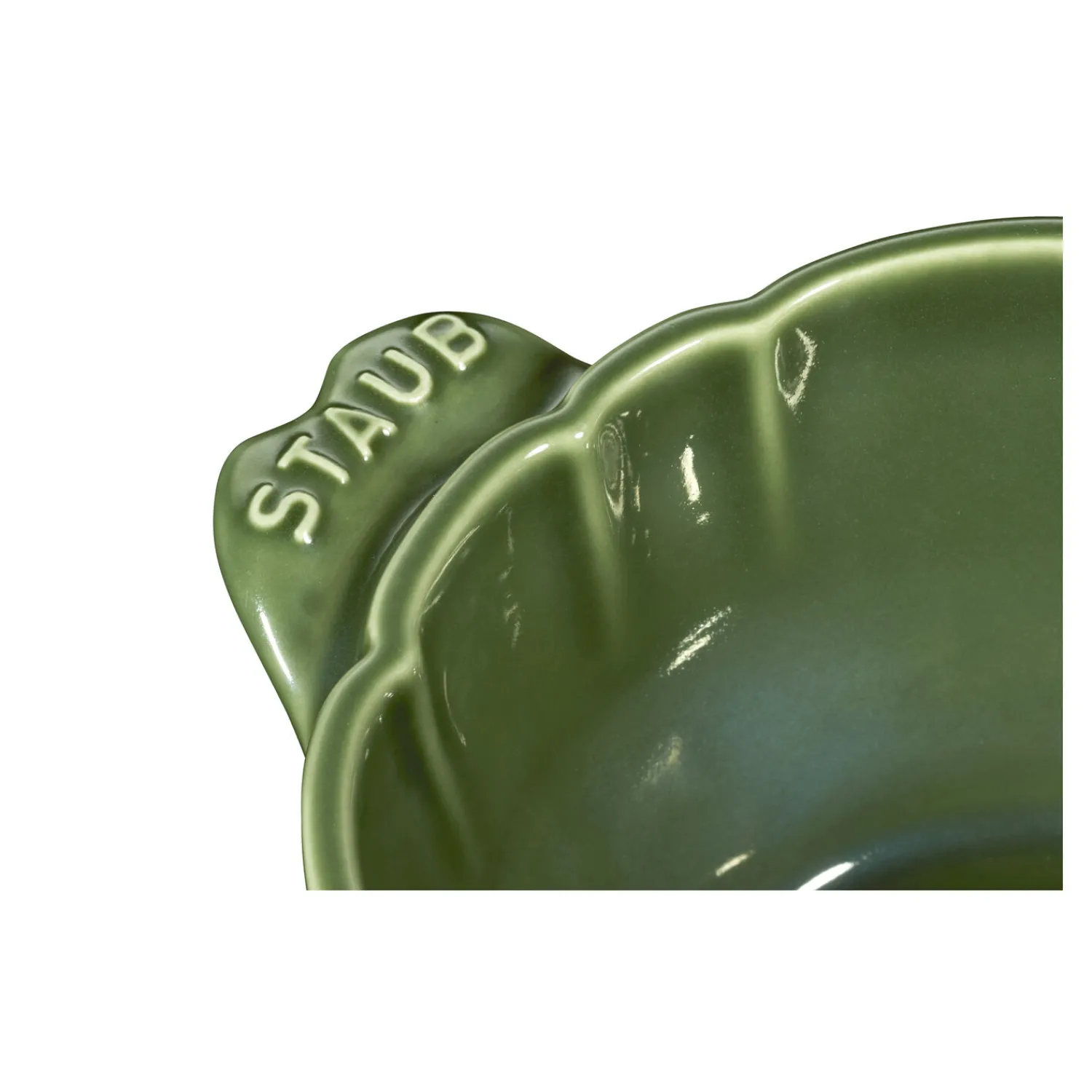 Staub Cocotte 13 cm, Artischocke, Basilikum-Grün, Keramik