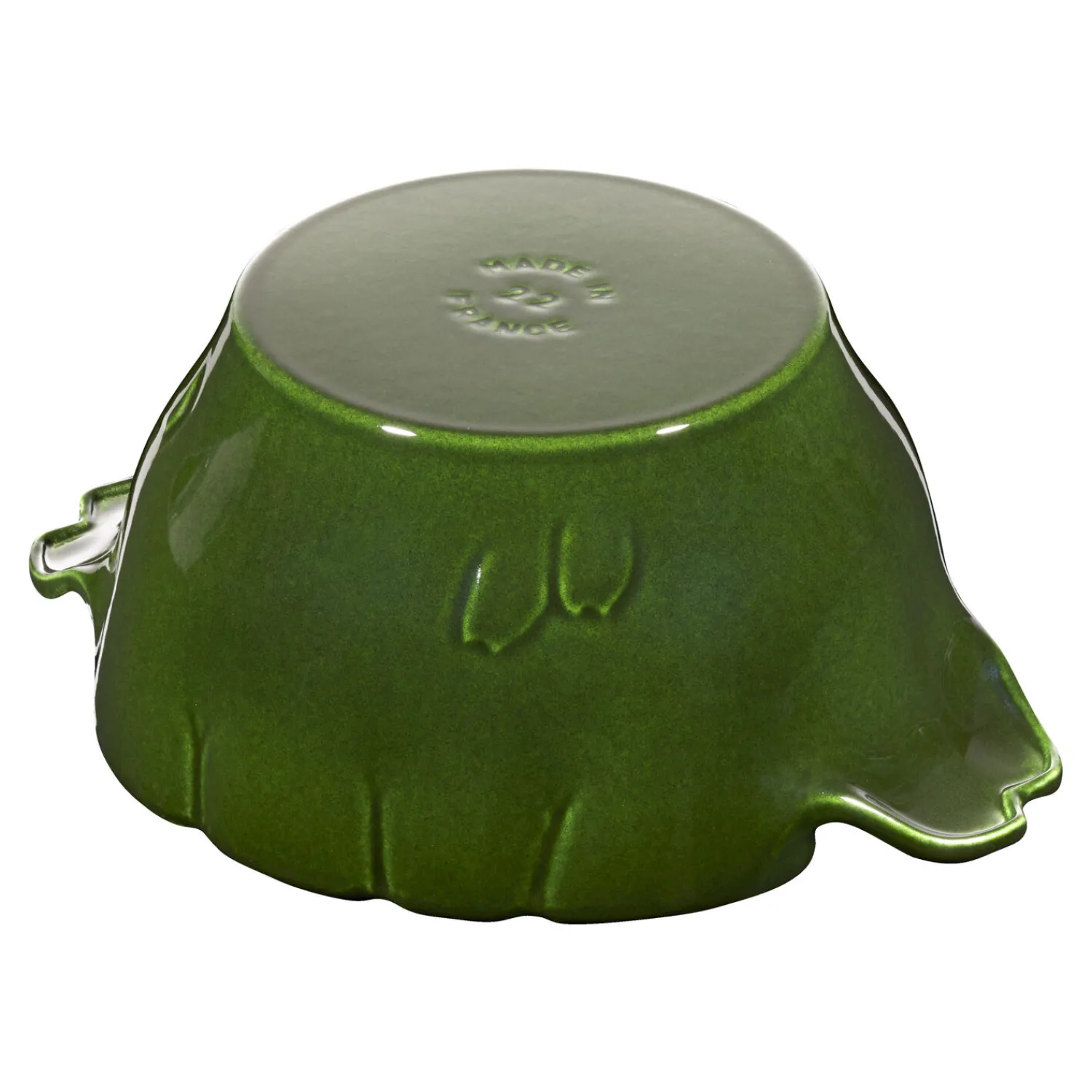 Staub Cocotte 22 cm, Artischocke, Basilikum-Grün, Gusseisen