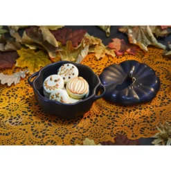Staub Cocotte 15 cm, Kürbis, , Keramik