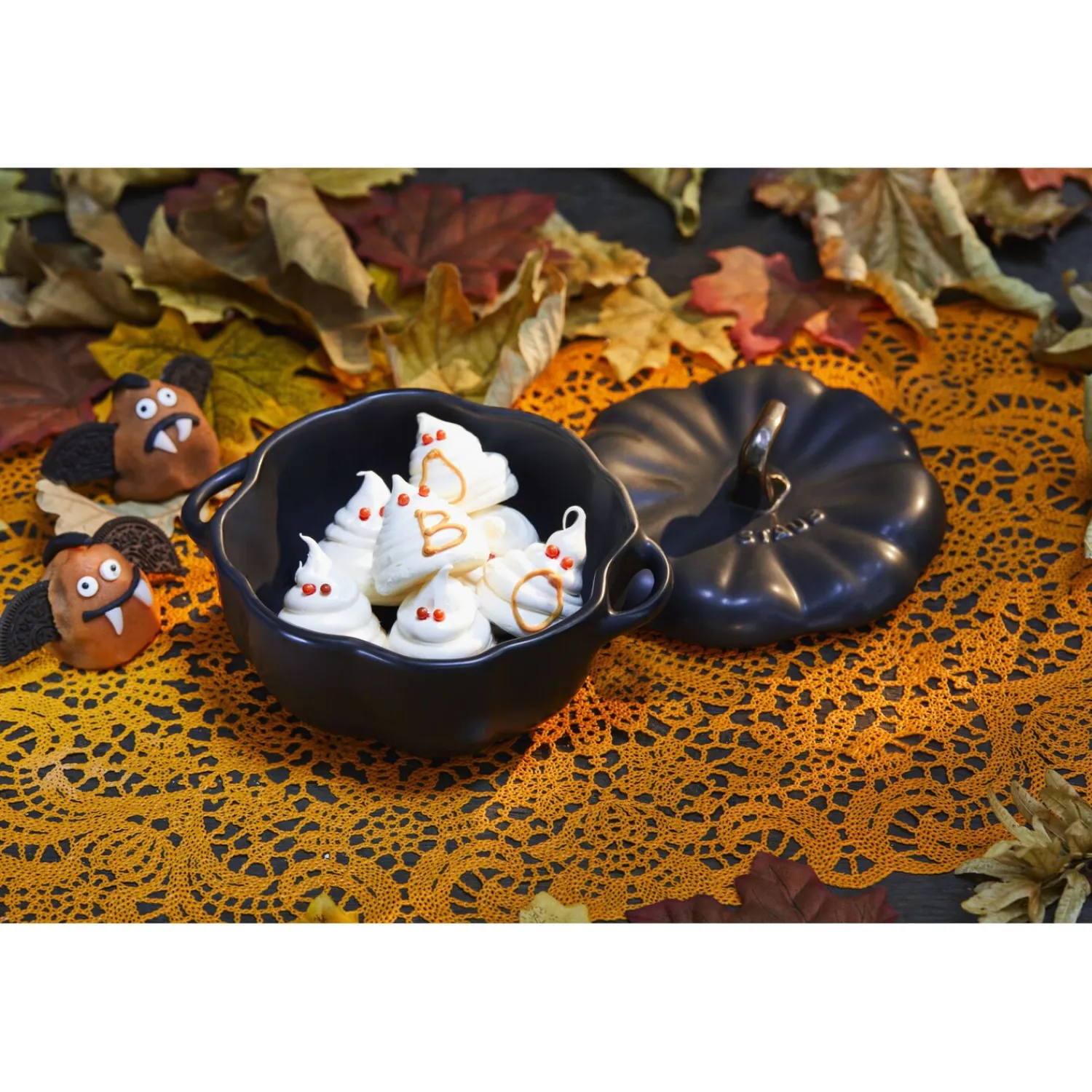 Staub Cocotte 12 cm, Kürbis, , Keramik