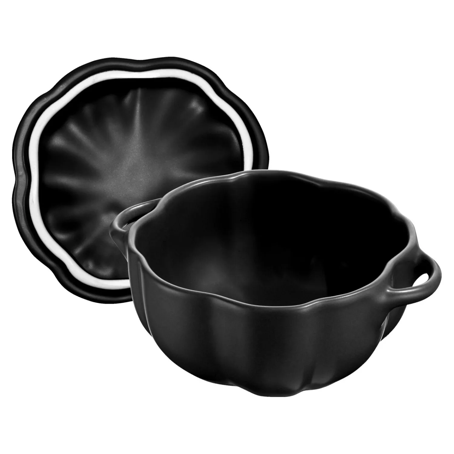 Staub Cocotte 12 cm, Kürbis, , Keramik