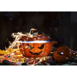 Staub Cocotte 12 cm, Kürbis, , Keramik