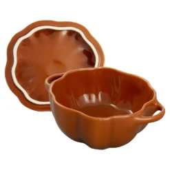 Staub Cocotte 15 cm, Kürbis, , Keramik