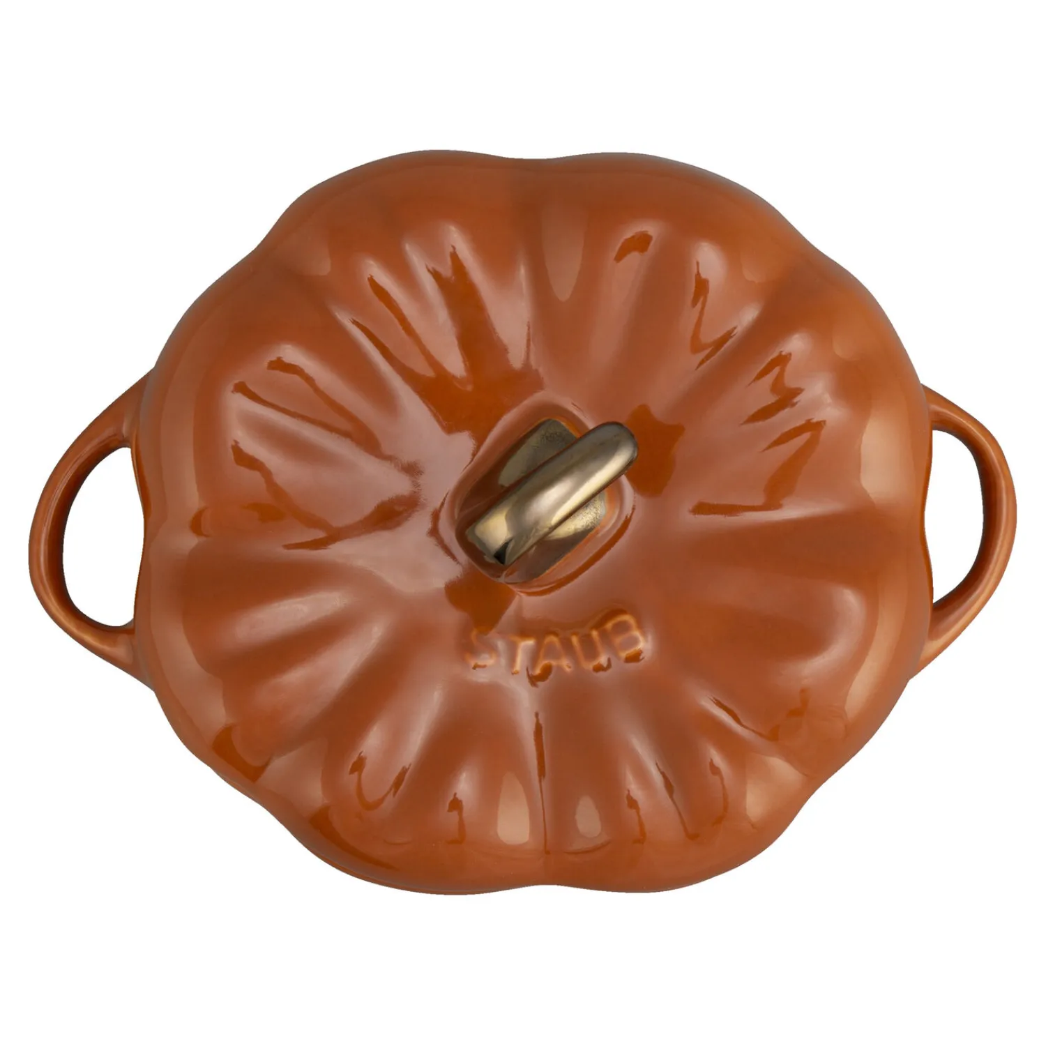 Staub Cocotte 15 cm, Kürbis, , Keramik