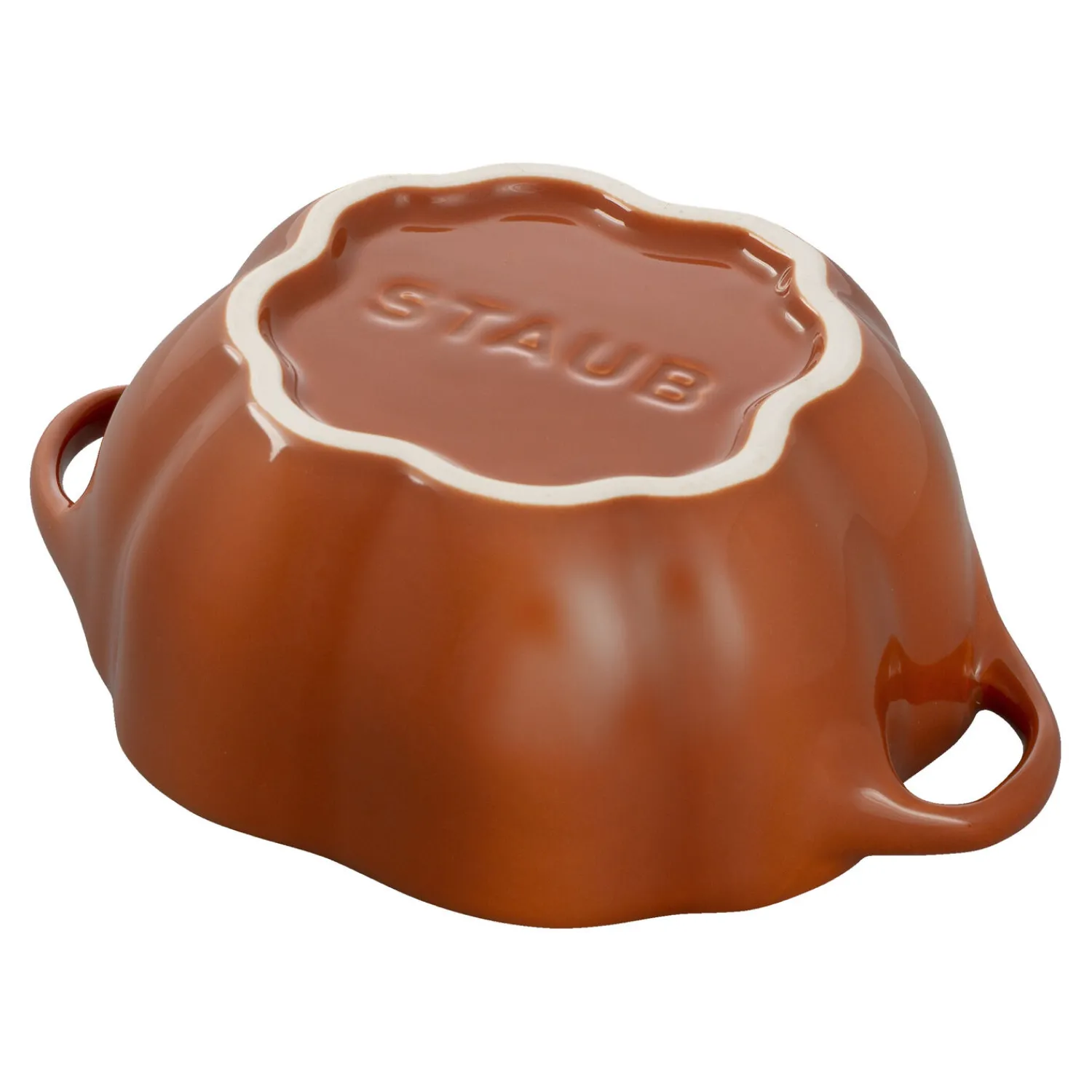Staub Cocotte 15 cm, Kürbis, , Keramik