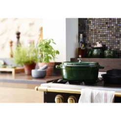 Staub Cocotte 33 cm, oval, , Gusseisen