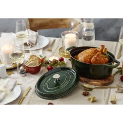 Staub Cocotte 31 cm, oval, , Gusseisen