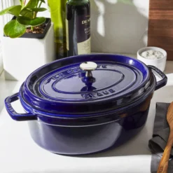 Staub Cocotte 29 cm, oval, , Gusseisen
