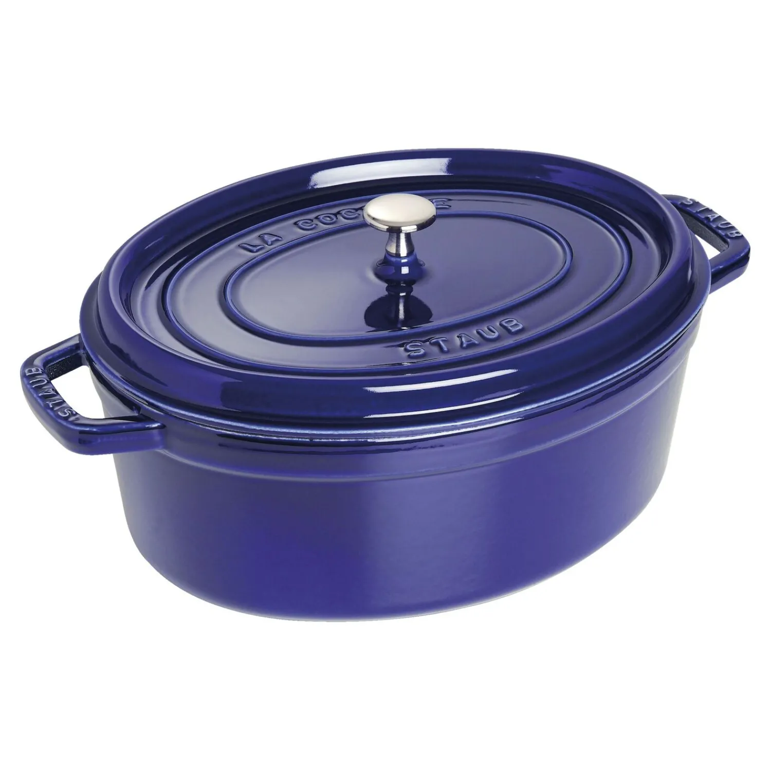 Staub Cocotte 31 cm, oval, , Gusseisen