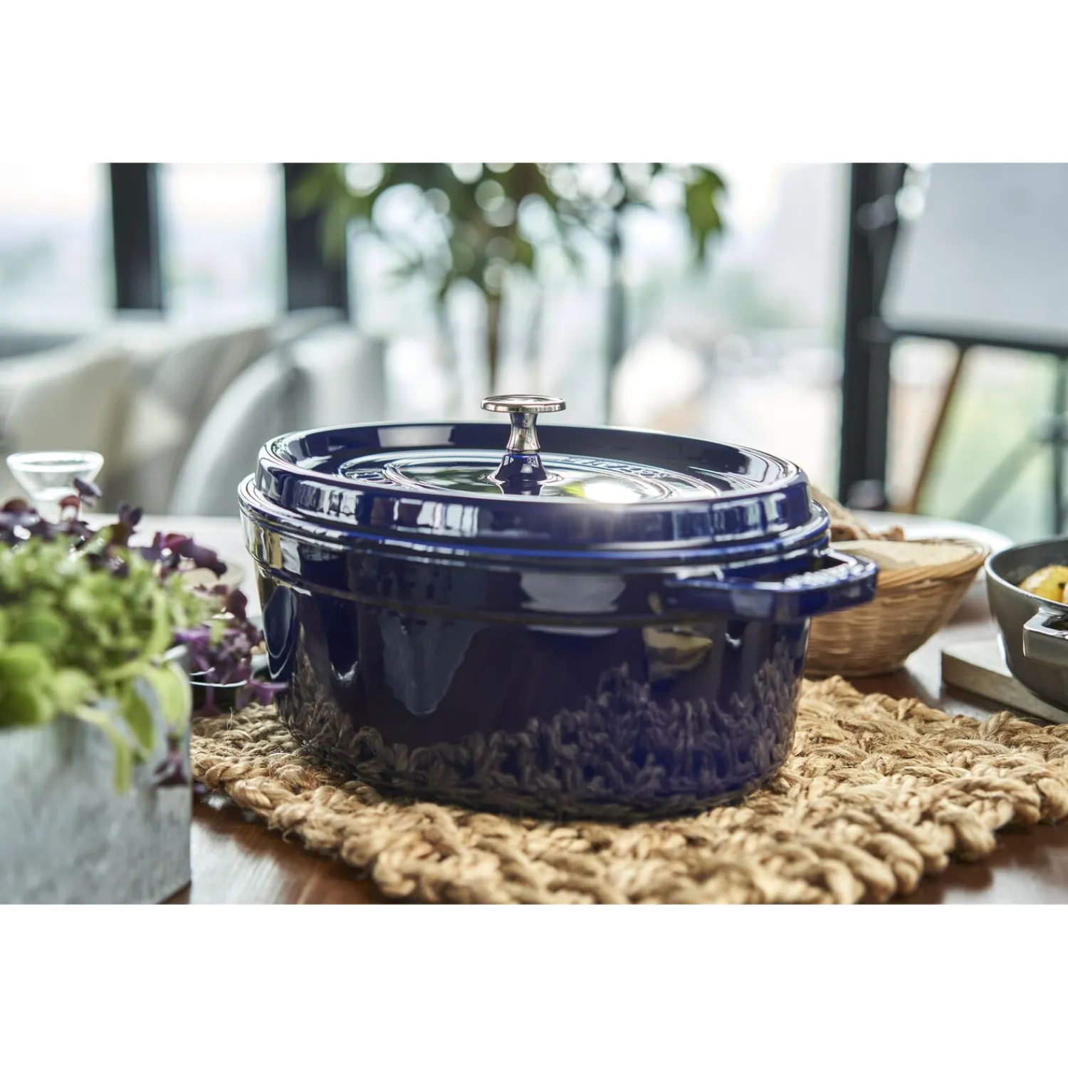 Staub Cocotte 33 cm, oval, , Gusseisen