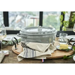 Staub Cocotte 37 cm, oval, , Gusseisen