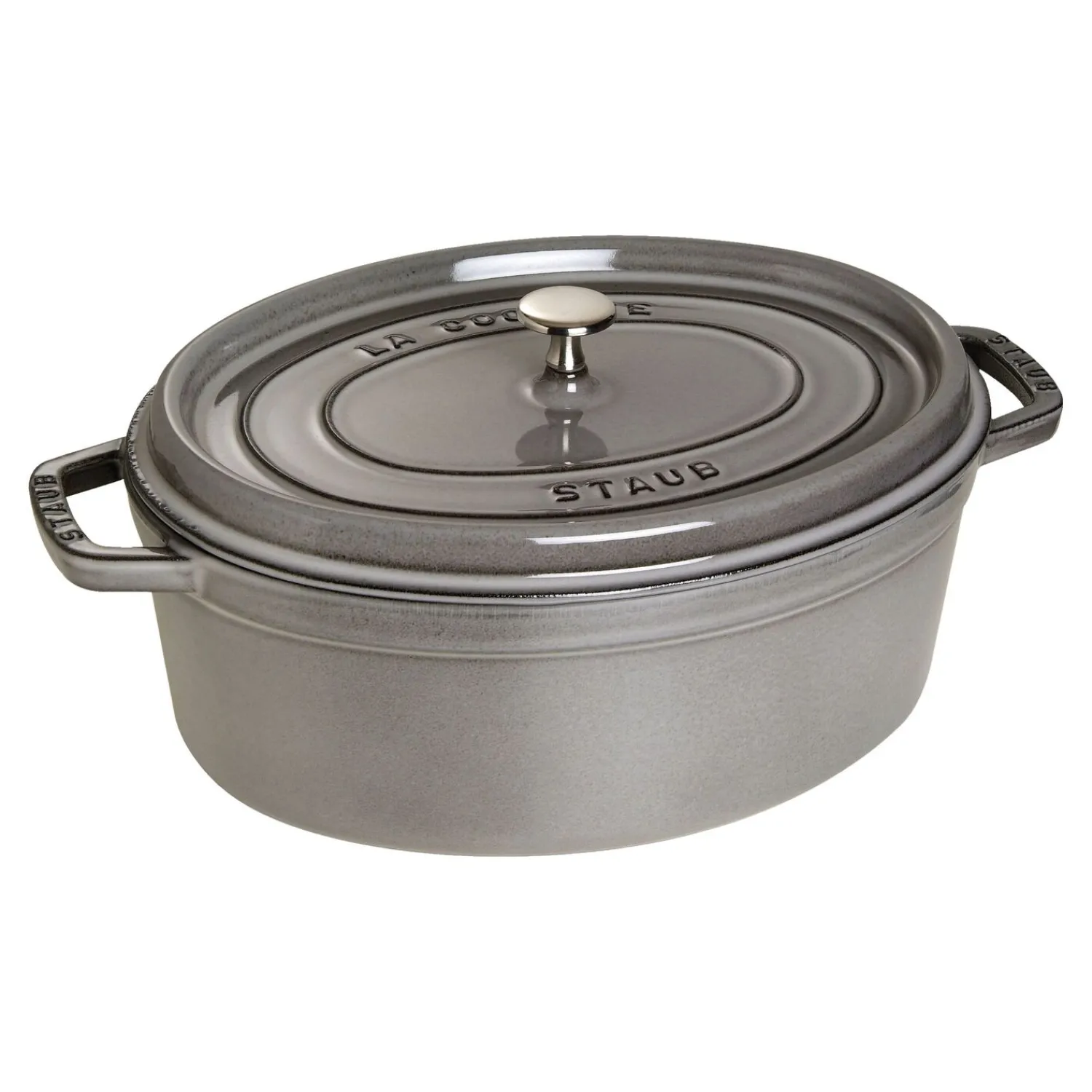Staub Cocotte 33 cm, oval, , Gusseisen