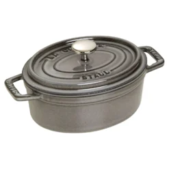 Staub Cocotte 17 cm, oval, , Gusseisen